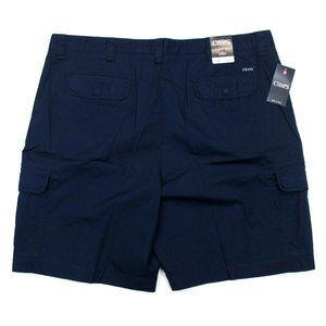 Chaps Cotton Ripstop Cargo Shorts (21702T) Navy 44